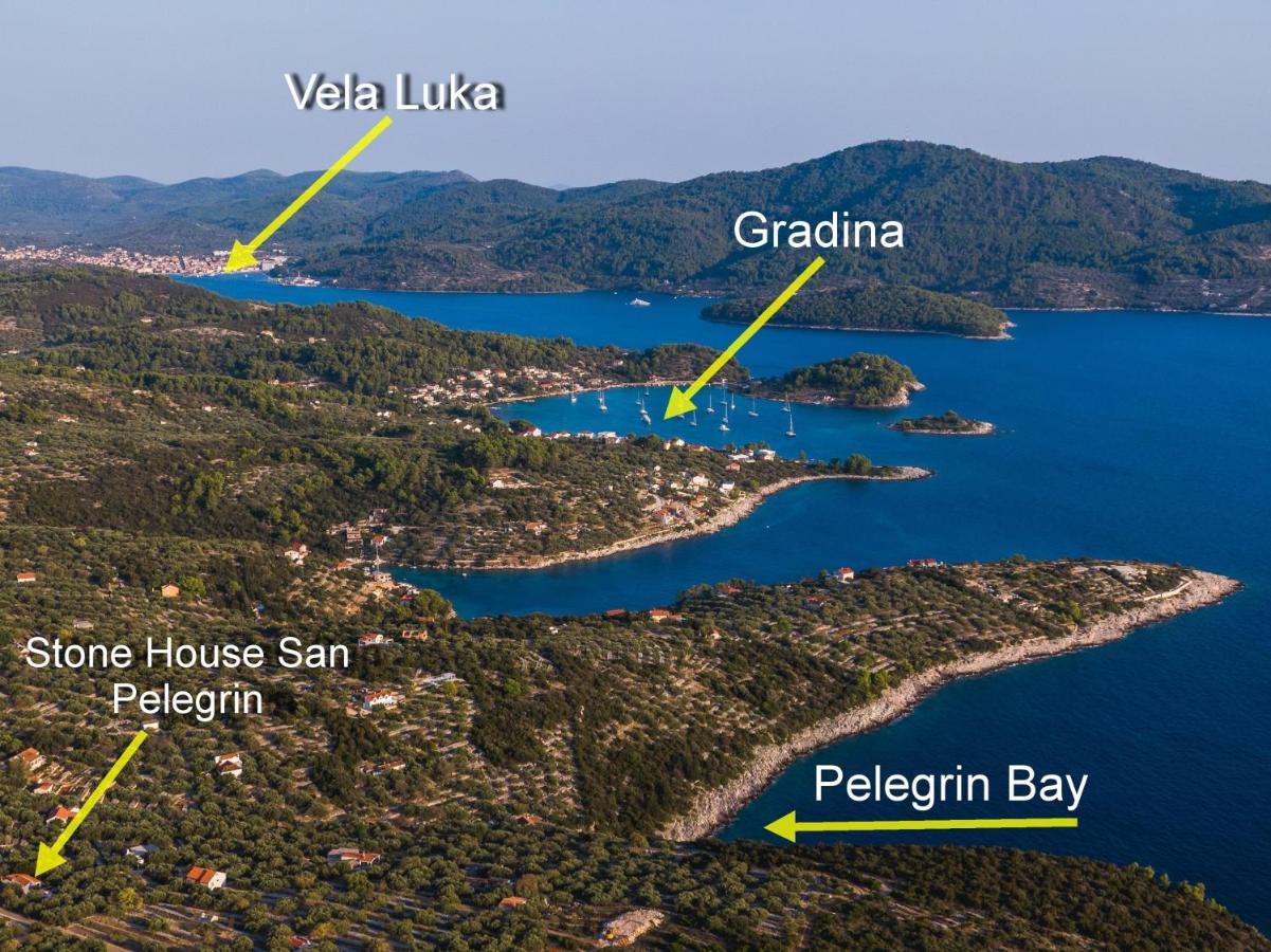 Stone House San Pelegrin Βίλα Vela Luka Εξωτερικό φωτογραφία